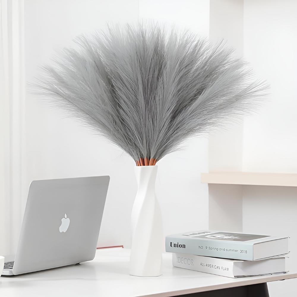 Lush Faux Pampas grässtamlar – enkel elegans