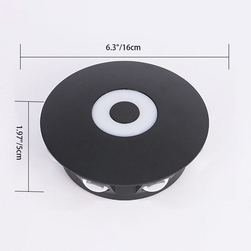 Skandinavisk utomhus LED vägglampa