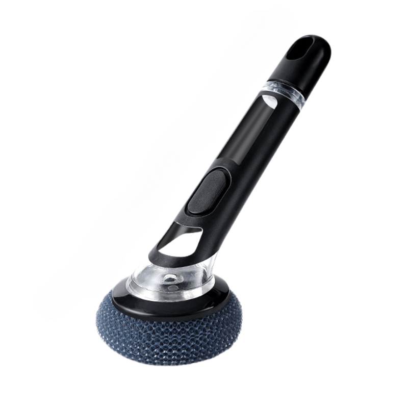 Ergonomische zeepdispenser-schrobborstel – grondige reiniging voor vaat en gootstenen