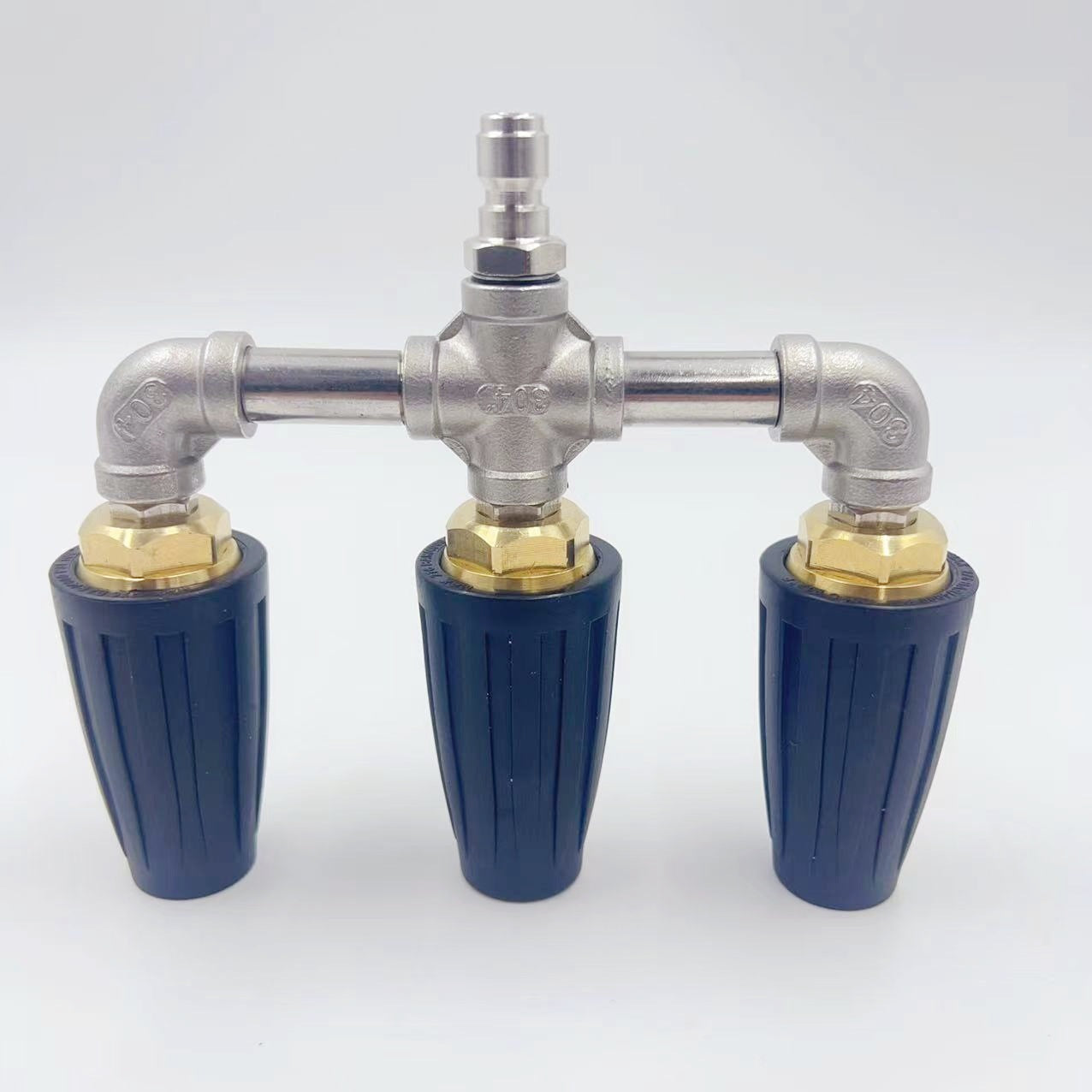 Dubbel- och trippelstrålemunstycke - Högtryckstvätttillbehör för djuprengöring