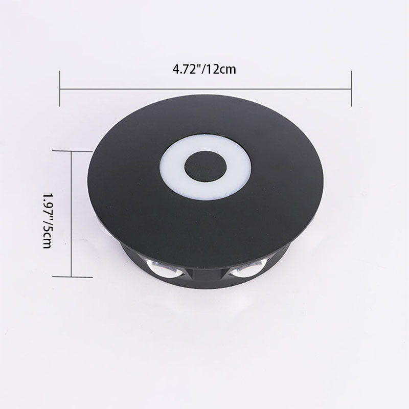 Skandinavisk utomhus LED vägglampa