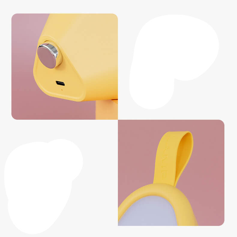 Geometric Glow LED Nattljus – Triangulär 7-färgs omgivande lampa