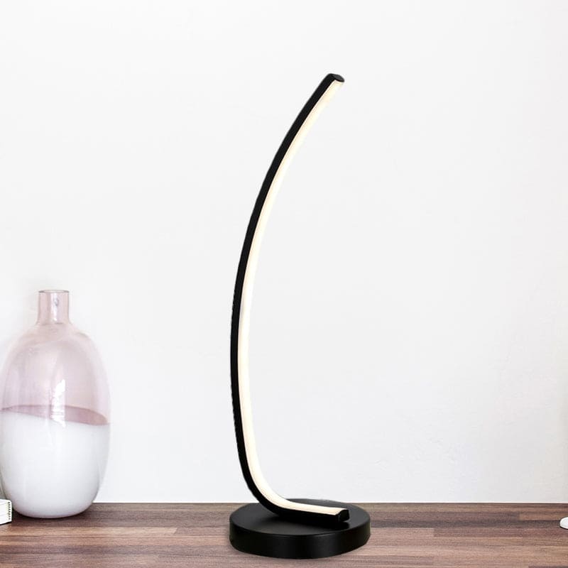 FlexiBeam – Justerbar linjär Saturn Ring bordslampa