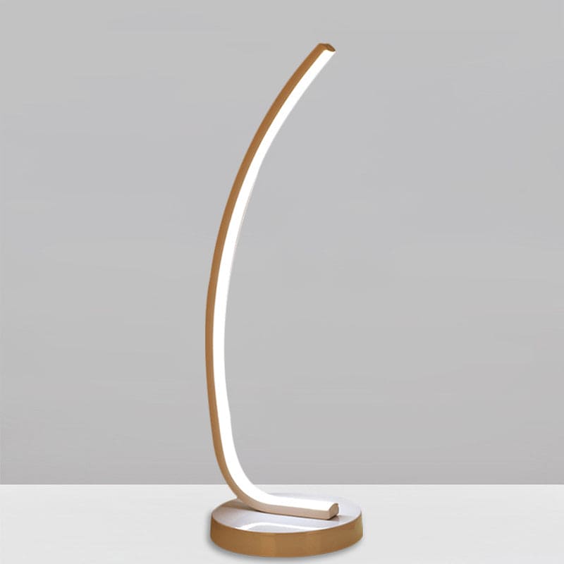 FlexiBeam – Justerbar linjär Saturn Ring bordslampa