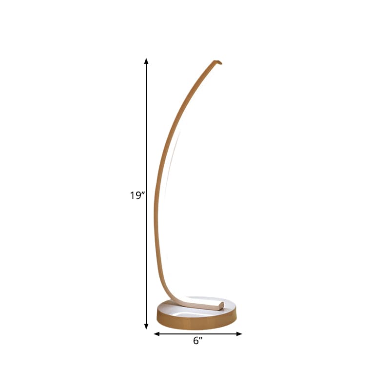 FlexiBeam – Justerbar linjär Saturn Ring bordslampa