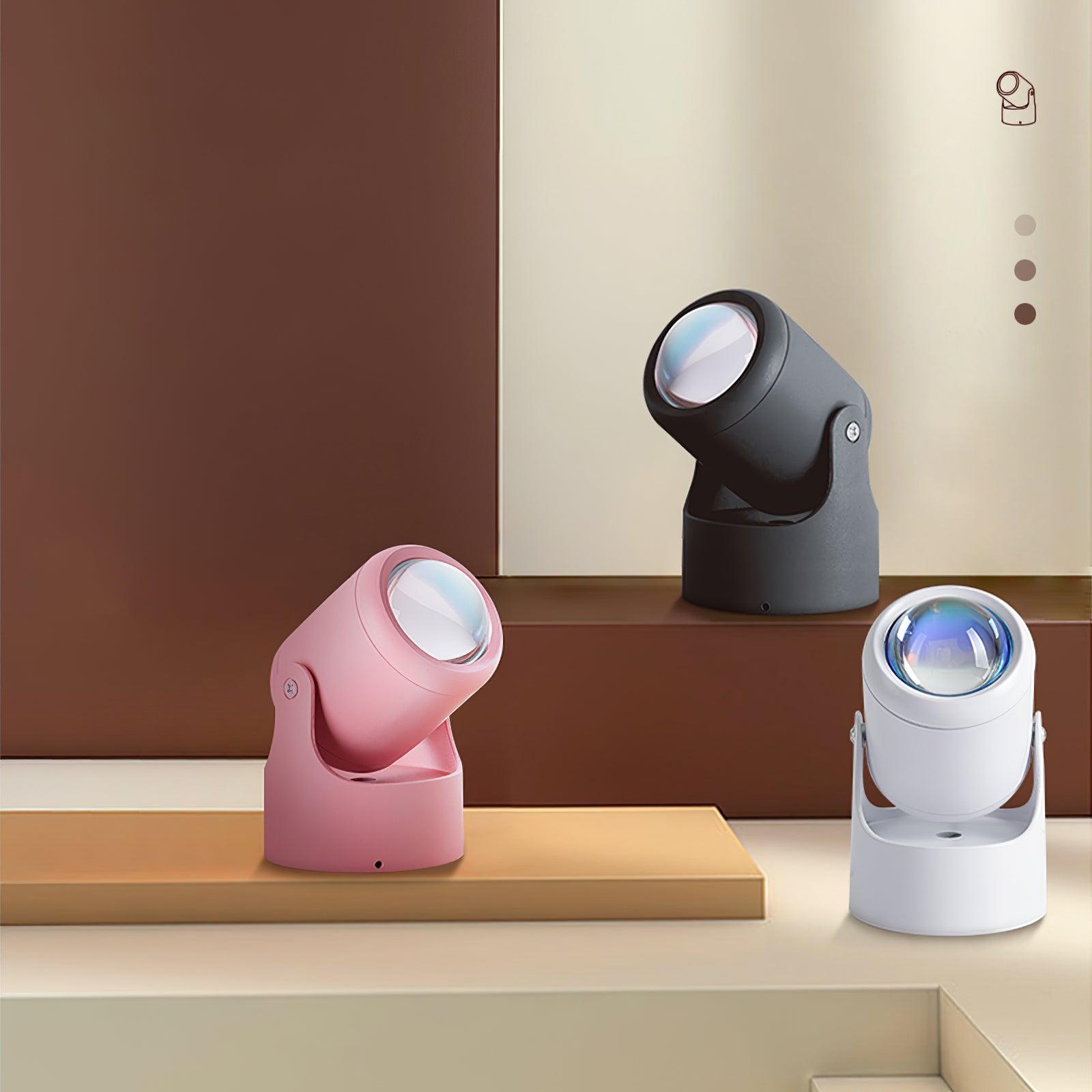 Solnedgångs-LED-projektionslampa – Skapa fantastisk stämningsbelysning för väggar och tak