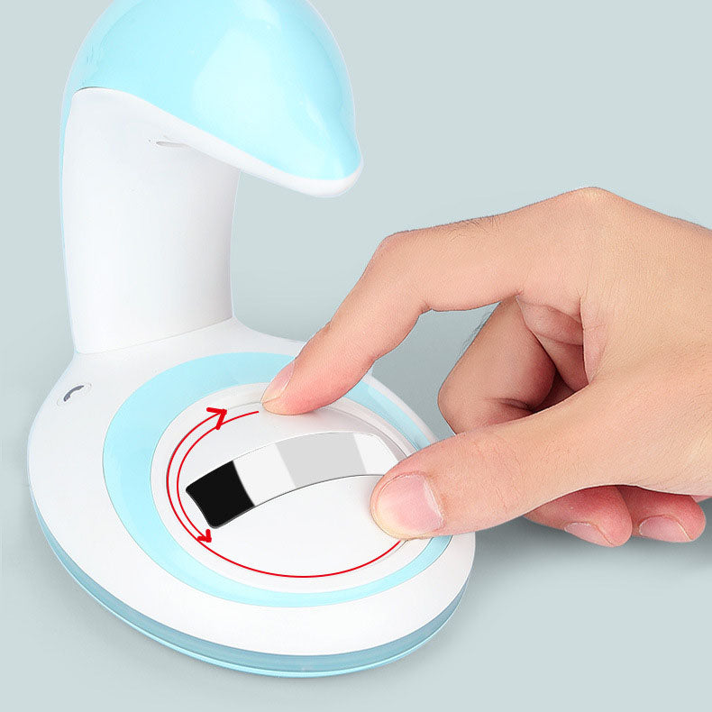 Förtrollande Dolphin LED Night Light – USB-driven regnbågsglödlampa