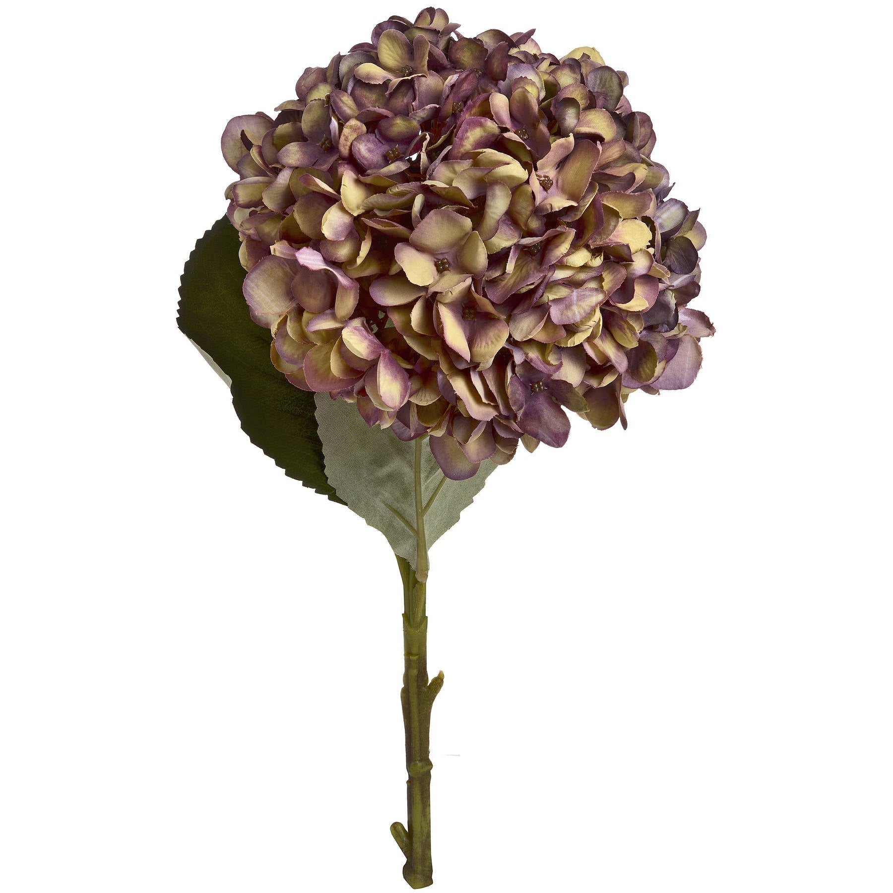 Real Touch Hortensia-stjälk – Frodig konstblomning för vasarrangemang och presenter