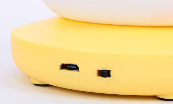 Bedårande silikon nattlampa med djur - USB-laddningsbar bordsdekoration