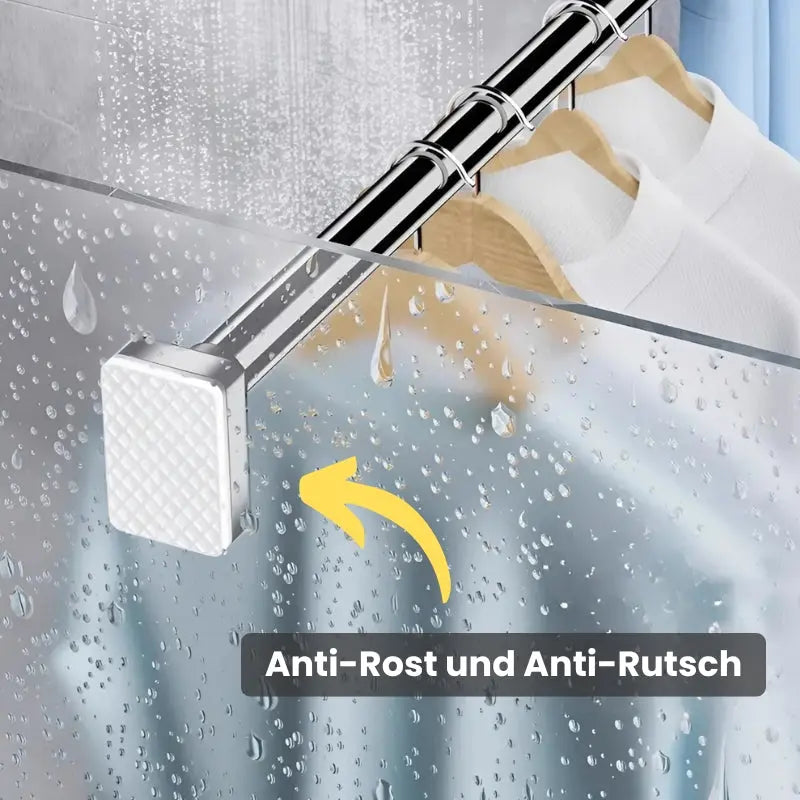 DryFold – Väggmonterad teleskopisk torkställning