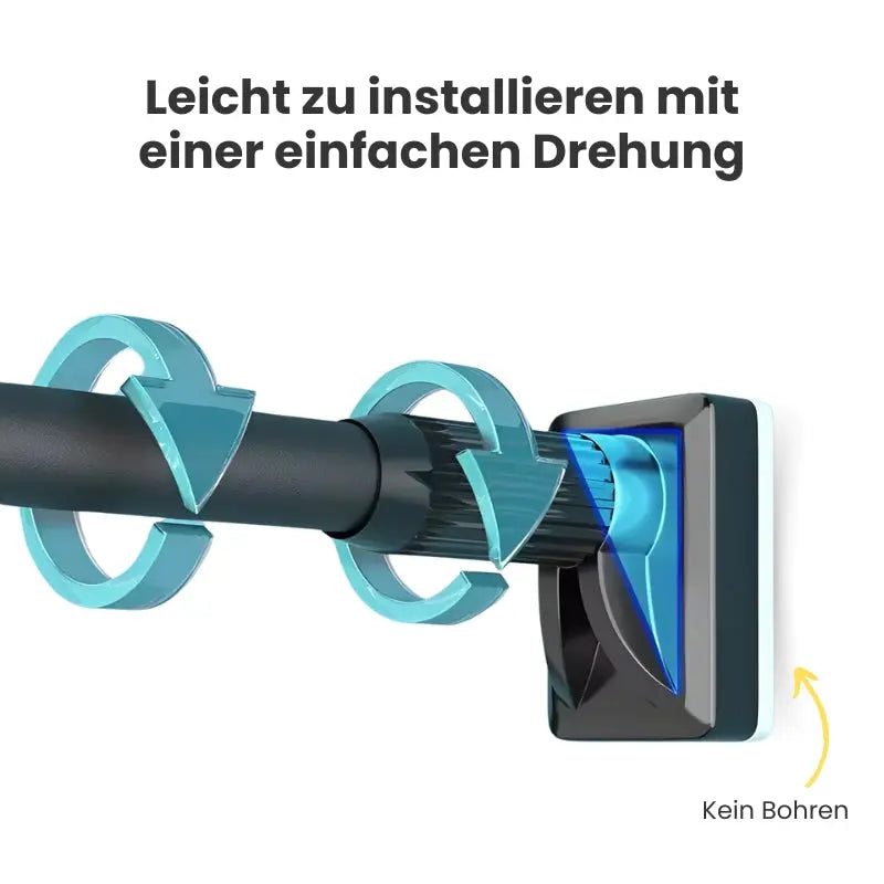 DryFold – Väggmonterad teleskopisk torkställning