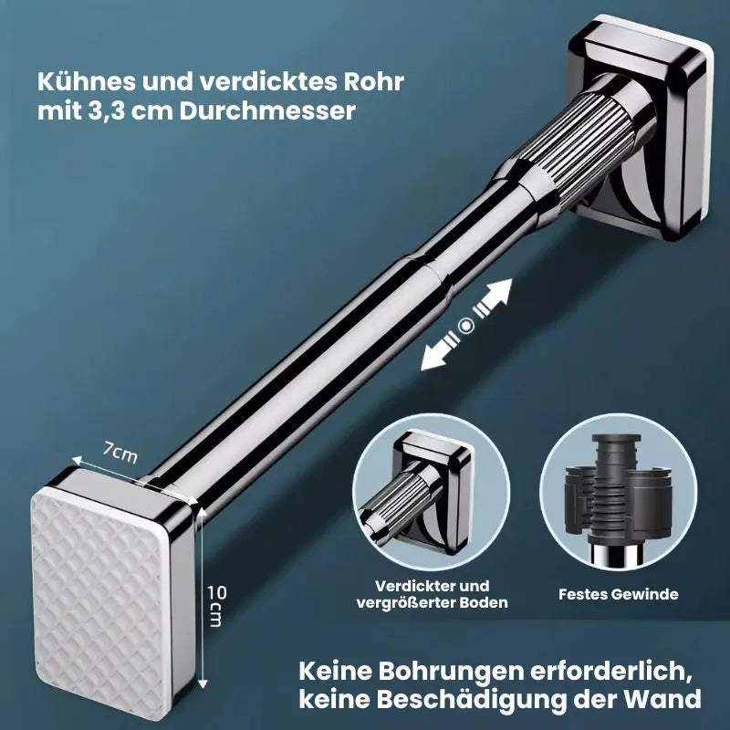 DryFold – Väggmonterad teleskopisk torkställning