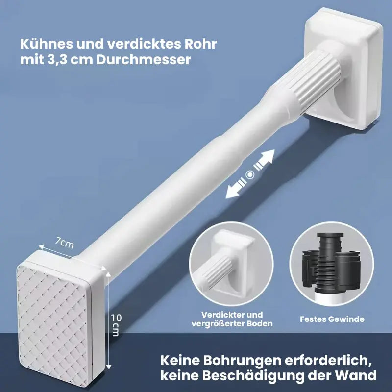 DryFold – Väggmonterad teleskopisk torkställning