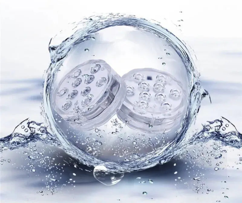 AquaGlow - Fjärrstyrd RGB-poollampa – Vattentät färgskiftande LED