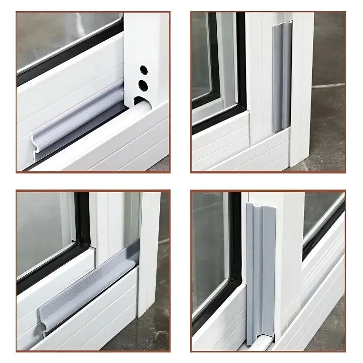 Dragspärr – Självhäftande isoleringstejp för dörrar och fönster