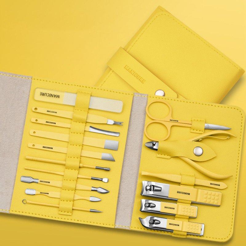 Deluxe Nagelvårdskit – Professionellt Manikyr- och Pedikyrset för Hemmet eller Salongen