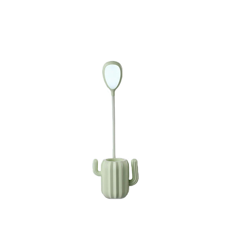 Vikbar Cactus LED-bordslampa - ögonvänlig ljus med kreativ design