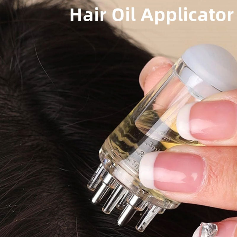 Hårvårdsapplikator - Precisionsspets för hårbotten- och hårrotvård