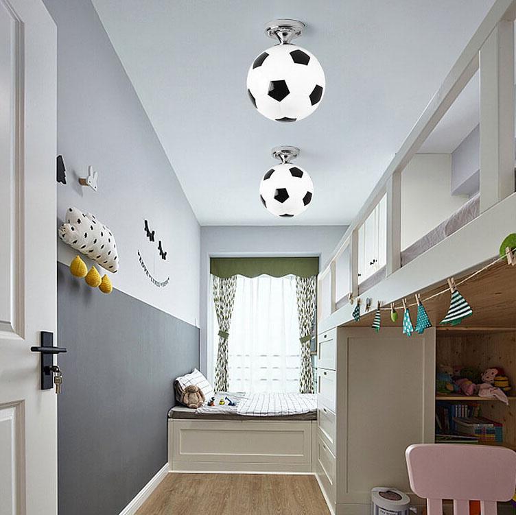 Kreativ taklampa för basket i glas