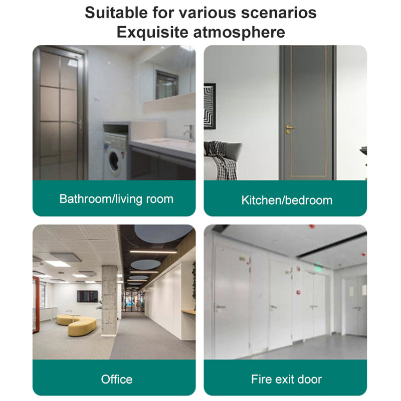 Automatiskt mjukstängande dörrgångjärn – Robust, korrosionsbeständig beslag för hem och kontor