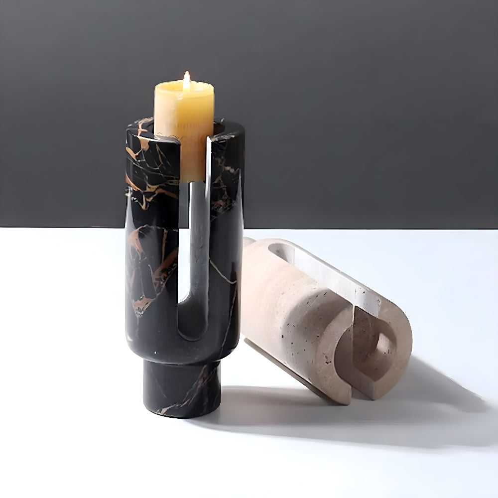 Eclipse Marble ljusstake – tidlös elegans med en modern touch