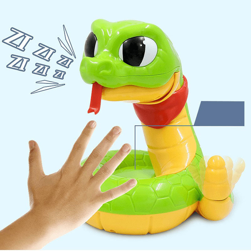 Överraskningsskallerormplysch – Rolig, mjuk och kramvänlig leksak