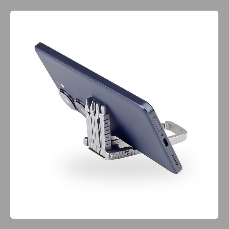 Kompakt 12-i-1 nyckelringsverktygsset – Miniskruvmejsel och flasköppnare (5-pack)