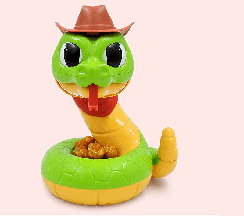 Överraskningsskallerormplysch – Rolig, mjuk och kramvänlig leksak