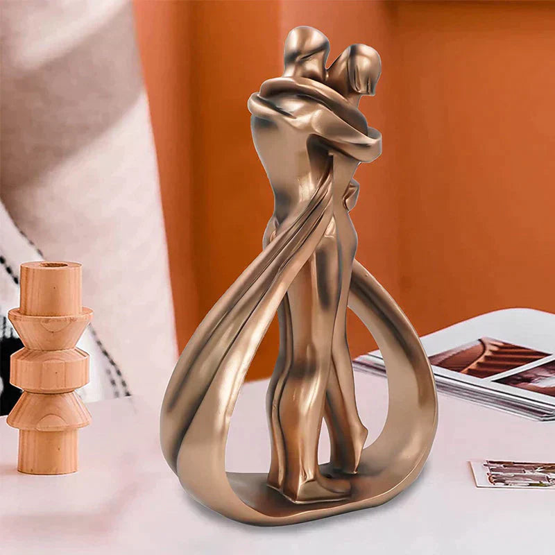 LumiEmbrace – Elegant Skulptur i Harts