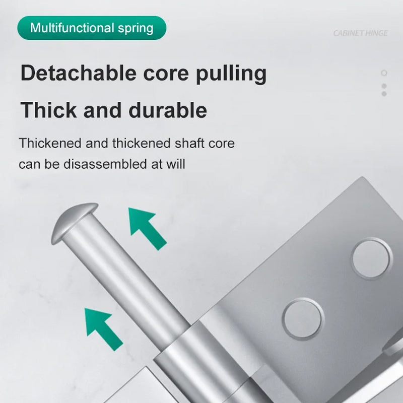 Automatiskt mjukstängande dörrgångjärn – Robust, korrosionsbeständig beslag för hem och kontor