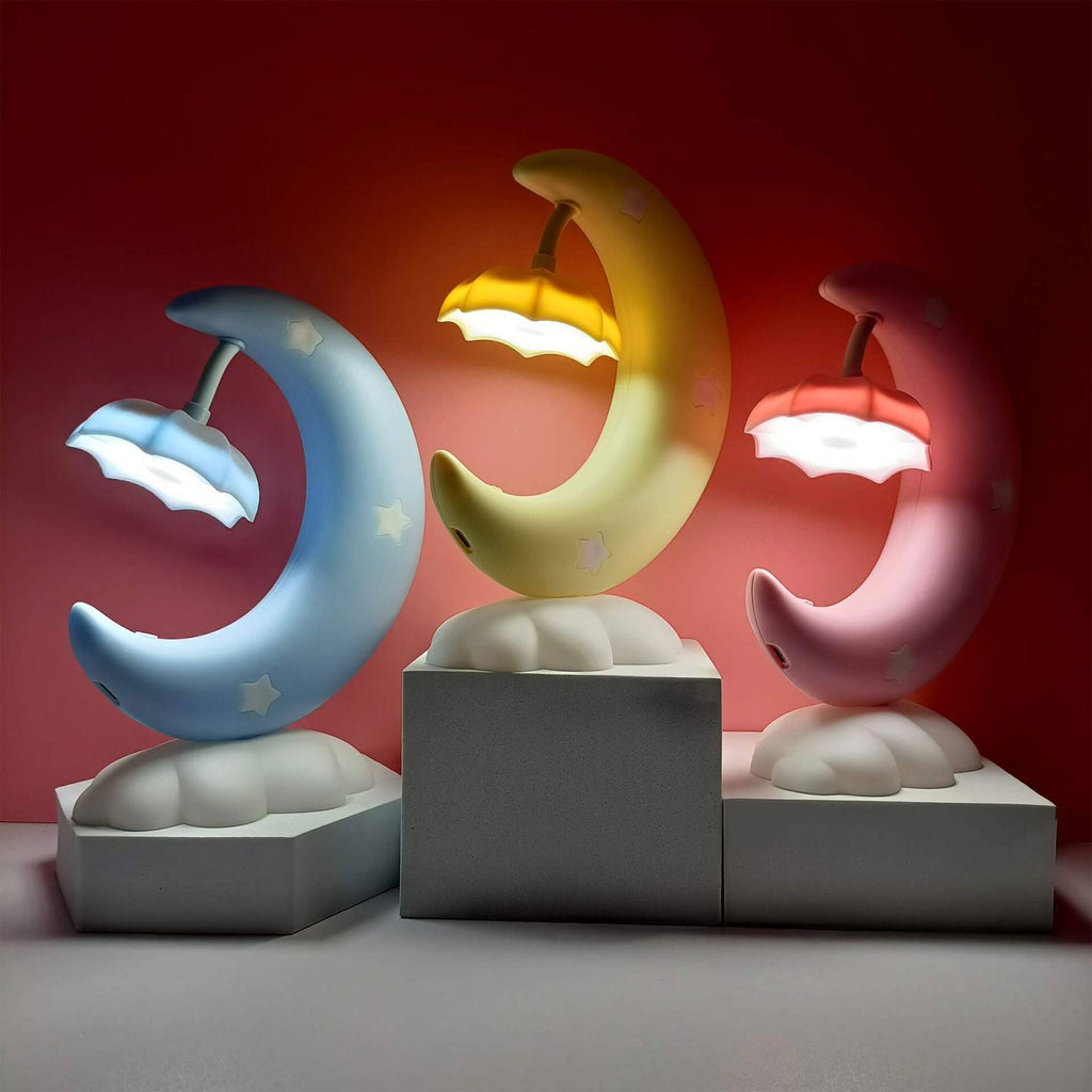 Whisical Moon Boat LED nattlampa – mjukt ögonvänligt sken