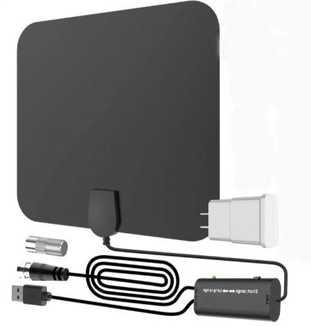 ClearWave inomhus-HDTV-antenn – signalförstärkare med lång räckvidd
