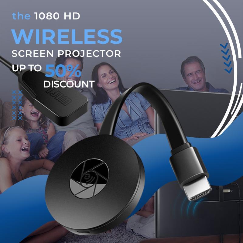 Trådlös HD-skärmadapter – Sömlös telefon-till-TV-spegling i 1080p