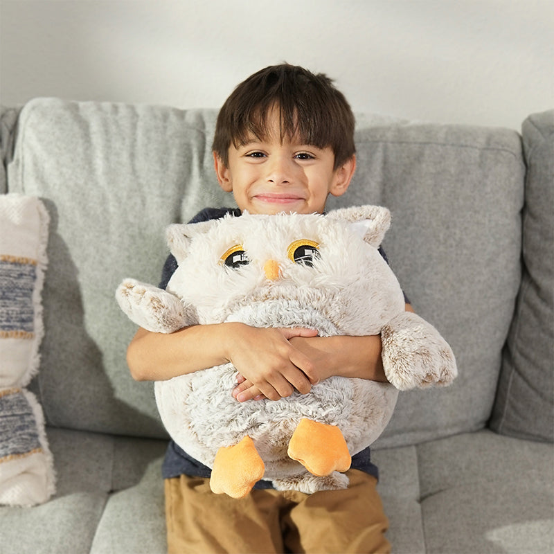 2-i-1 Bärbar Plyschleksak – Mysig Filt & Goskompis