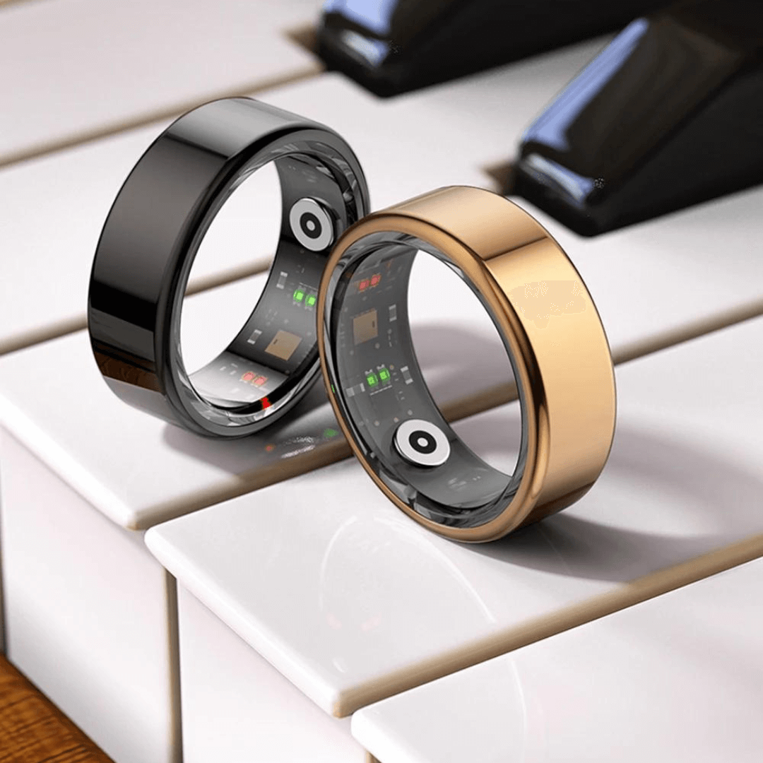 Smart Health Ring – Slitstark fitness- och wellnessmonitor i titan
