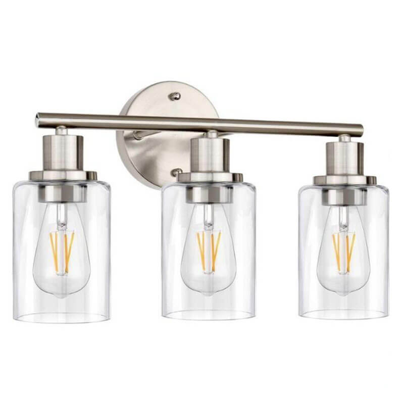 Svart vintage sminklampa – Vägglampa för inomhusbruk för spegel och sovrumsinredning