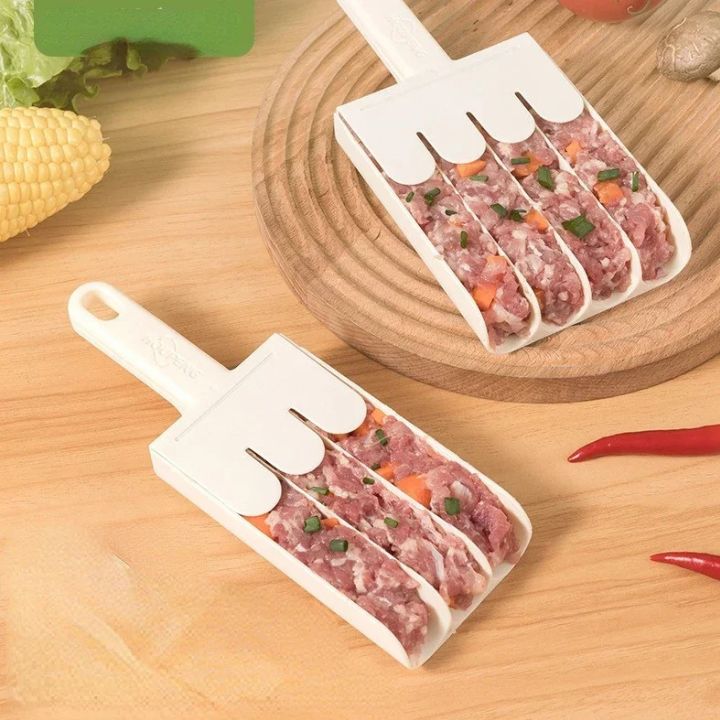 Enkelt köksredskap för köttbullar