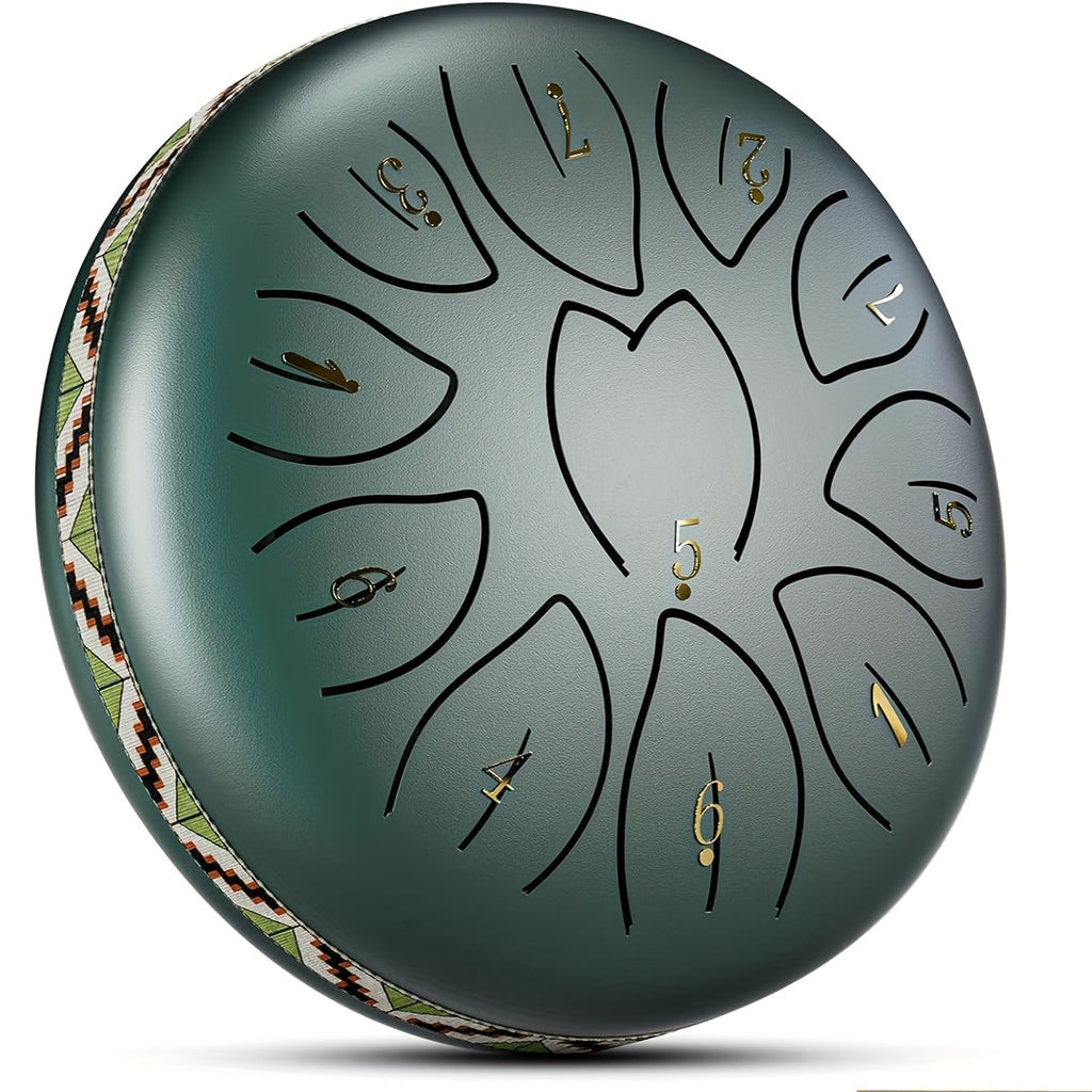 11-noters ståltungtrumma – Utomhusregnträdgårdsmusik och meditationsklocka