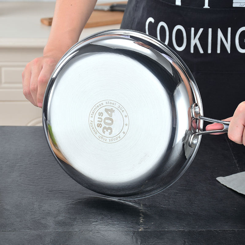 Premium stekpanna i rostfritt stål – non-stick stekpanna
