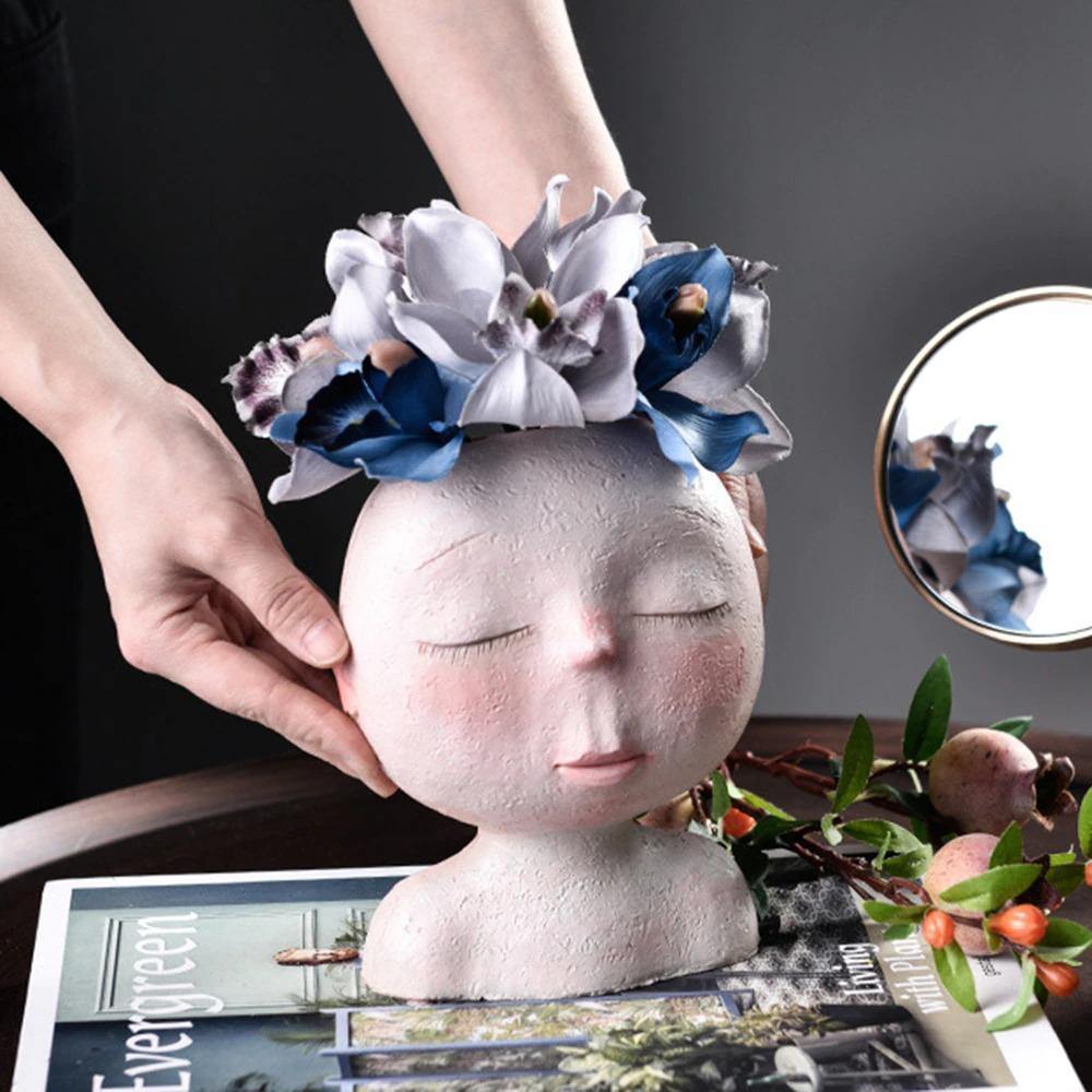 Tranquil Sleep Face Planter Vas