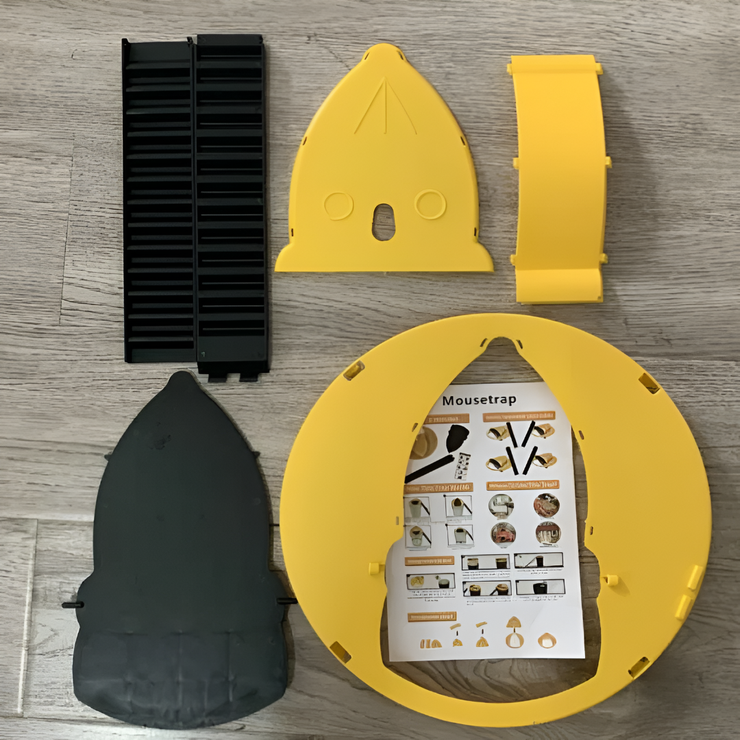Återanvändbar gnagarfälla med spänne och lock – Snabb och hygienisk lösning för att fånga mus