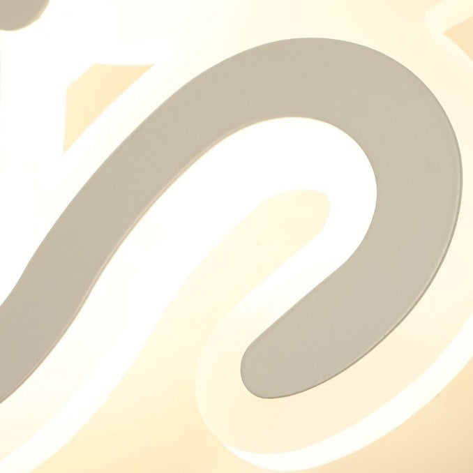 WhiskerGlow LED-vägglampa – lekfull kattinspirerad accent