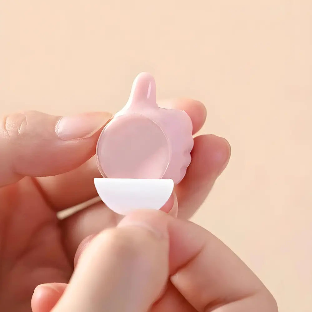 1 set väggkrokar - självhäftande hängare för nycklar, kablar och vardagsföremål