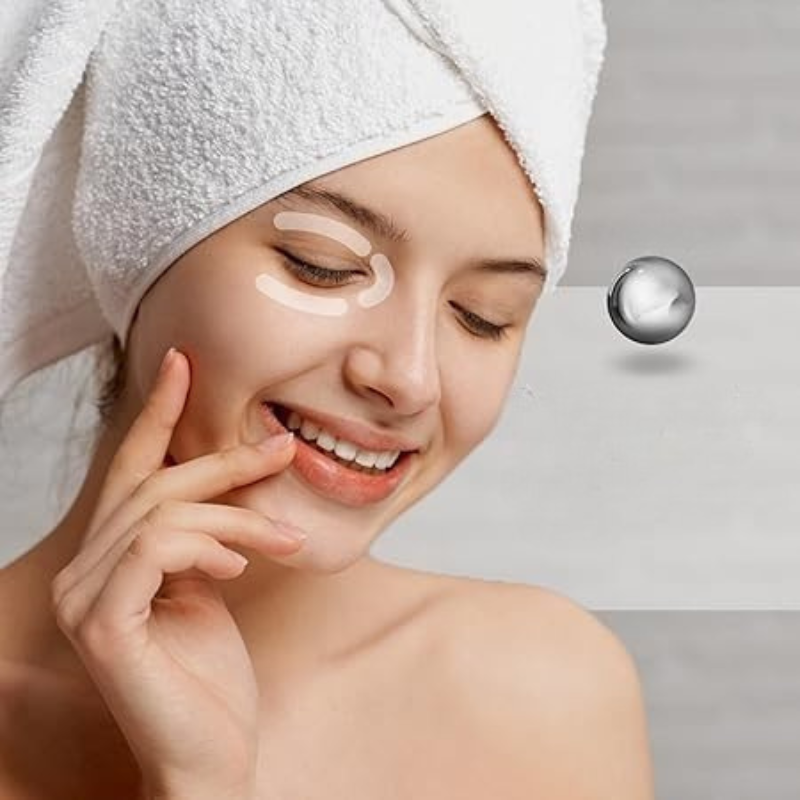 Lyft & Glow ansiktsskulpteringstav - Anti-aging massageapparat i rostfritt stål