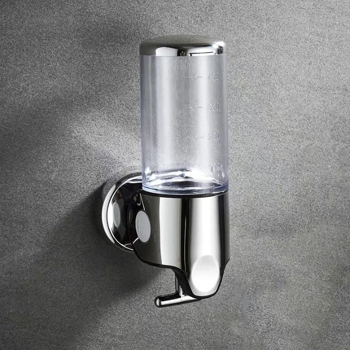 Elegant väggmonterad tvålpump – Modern touch för en enkel badrumsstil