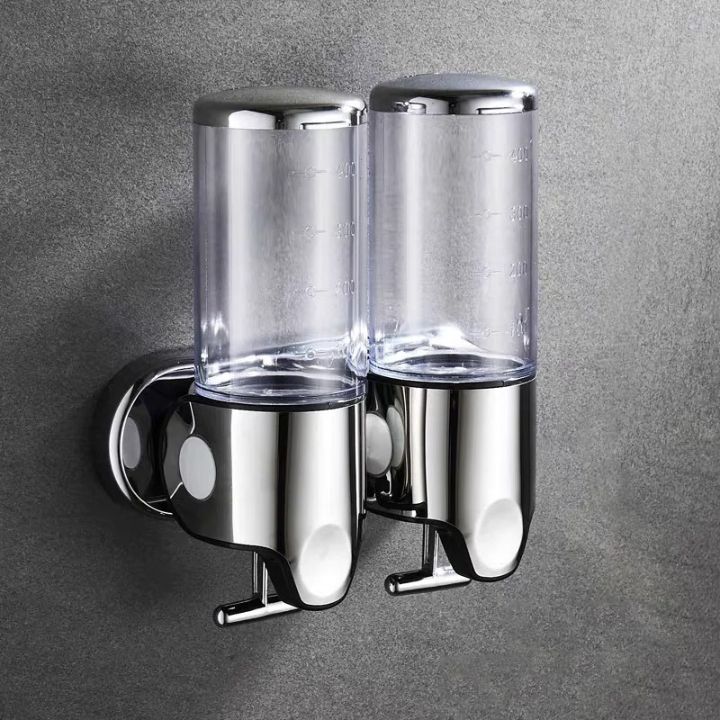 Elegant väggmonterad tvålpump – Modern touch för en enkel badrumsstil