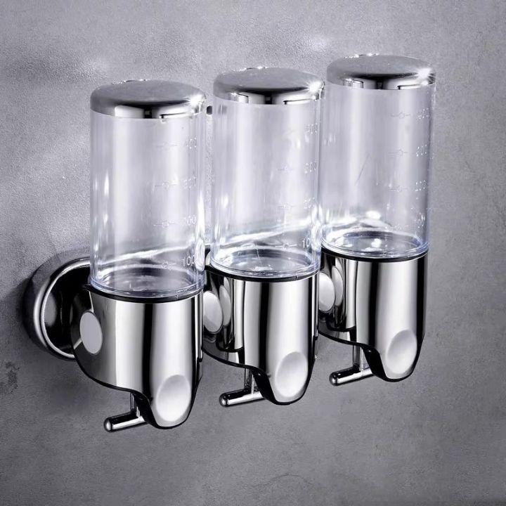 Elegant väggmonterad tvålpump – Modern touch för en enkel badrumsstil