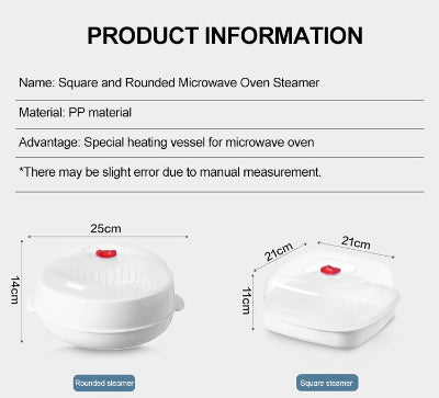Ångbehållare för mikrovågsugn – tidsbesparande lösning för hälsosam matlagning