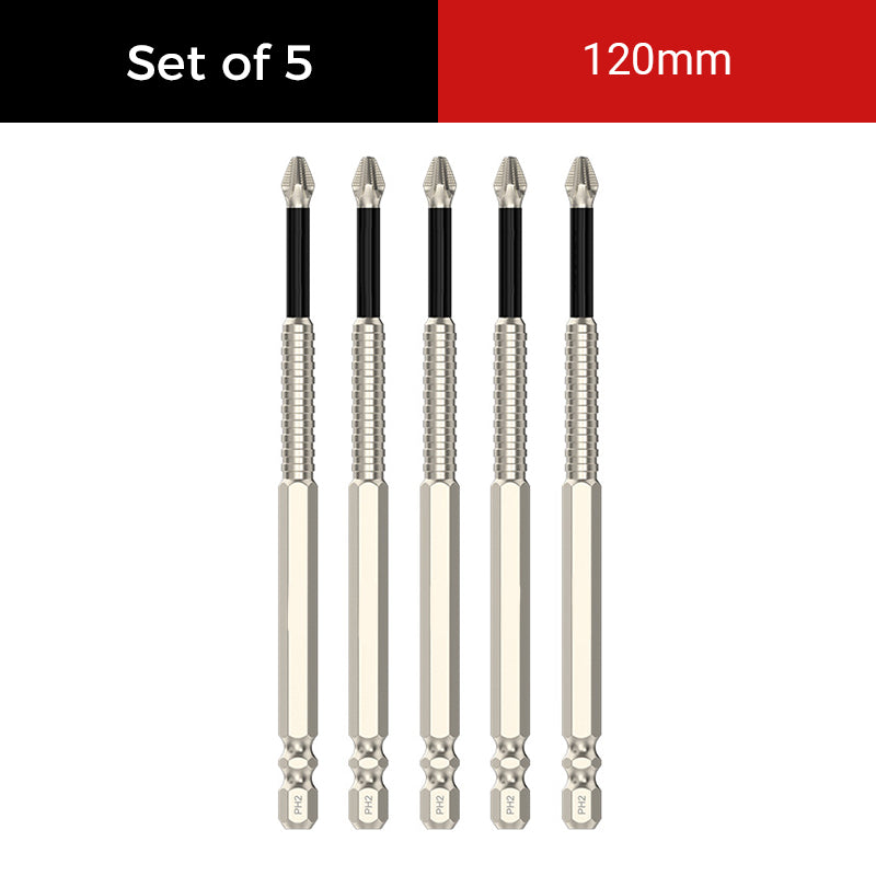 Allt-i-ett magnetisk bitssats - hållbar skruvmejselsats för hemmaprojekt