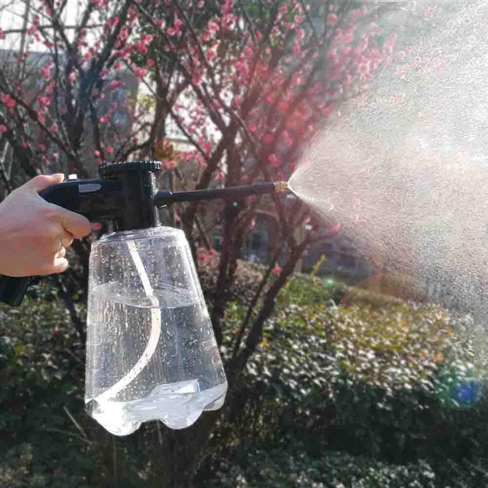 Sladdlös uppladdningsbar spruta – Mångsidig trädgårdsspray och strålning